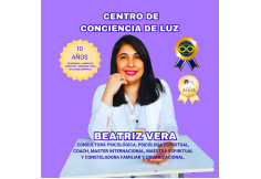 Directora y fundadora del centro de conciencia de luz, maestra espiritual dedicada a la enseñanza se capacita en consultoría psi